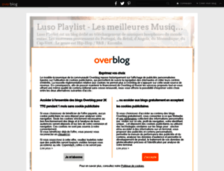 lusoplaylist.over-blog.com screenshot