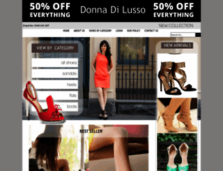 lussoshoes.com.au screenshot