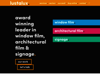 lustalux.co.uk screenshot