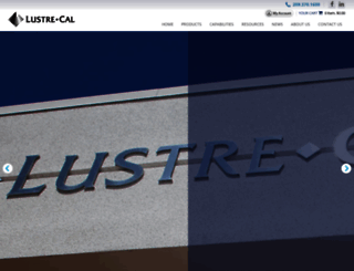 lustrecal.com screenshot