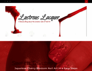 lustrouslacquer.com screenshot