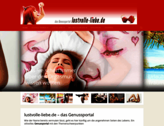 lustvolle-liebe.de screenshot