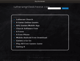 lutherangrilledcheese.com screenshot