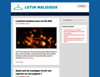 lutinmalicieux.com screenshot