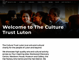 lutonculture.com screenshot