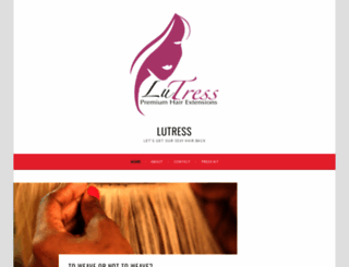 lutress.wordpress.com screenshot