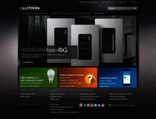 lutron.net screenshot