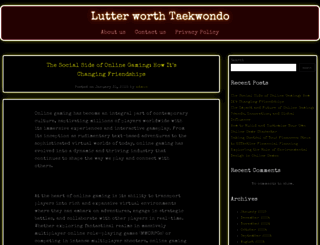 lutterworth-taekwondo.co.uk screenshot