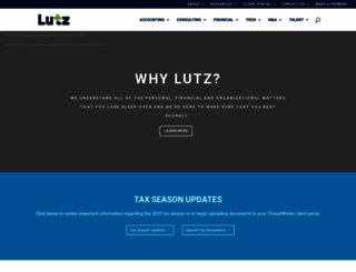 lutzcreative.com screenshot