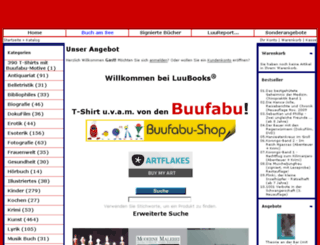 luubooks.de screenshot