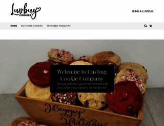 luvbugcookies.com screenshot