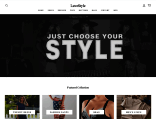 luvestyle.com screenshot