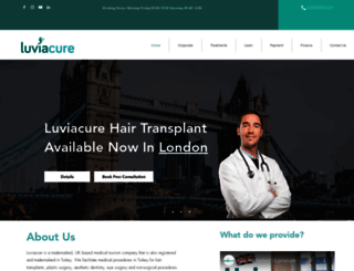 luviacure.co.uk screenshot