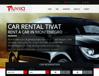 luvijarentacar.com screenshot