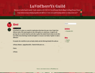 luvncherrys.wordpress.com screenshot