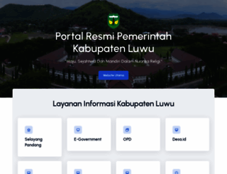 luwukab.go.id screenshot