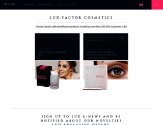 lux-factor.com screenshot