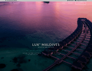 lux-maldives.co.uk screenshot