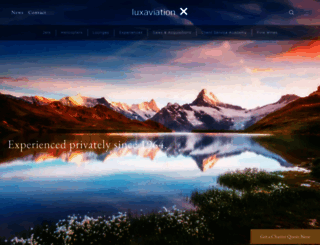 luxaviation.com screenshot