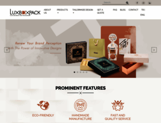luxboxpack.com screenshot