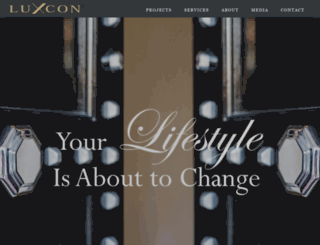 luxcon.com.au screenshot