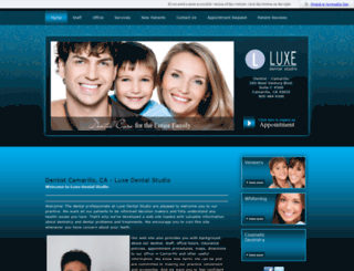 luxedentalstudio.com screenshot