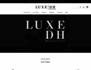 luxedesignerhandbags.com screenshot
