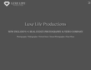 luxelifeproductions.com screenshot