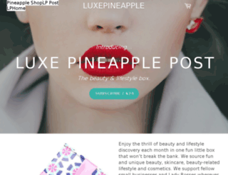luxepineapple.com screenshot