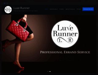luxerunner.com screenshot