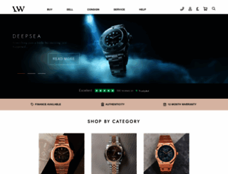 luxewatches.co.uk screenshot