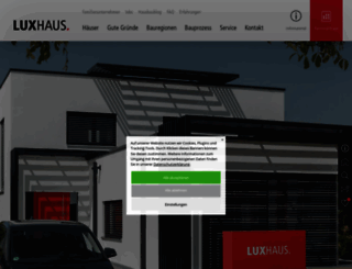 luxhaus.de screenshot