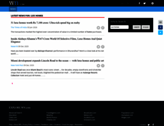 luxhomes.com screenshot