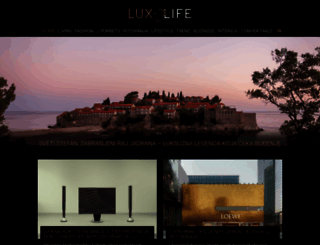 luxlife.rs screenshot