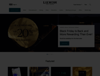 luxor.com screenshot