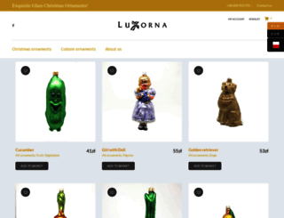 luxorna.com screenshot