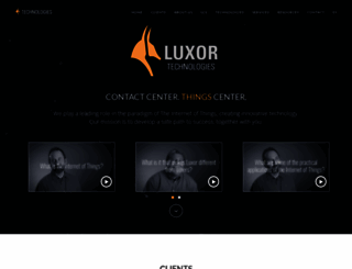 luxortec.com screenshot