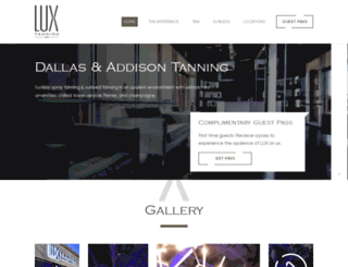 luxtandallas.com screenshot