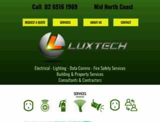luxtech.com.au screenshot