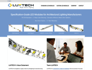 luxtech.com screenshot