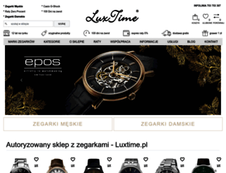 luxtime.pl screenshot