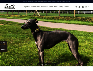 luxuriousdogbeds.co.uk screenshot