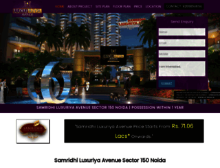 luxuriyaavenuenoida.in screenshot