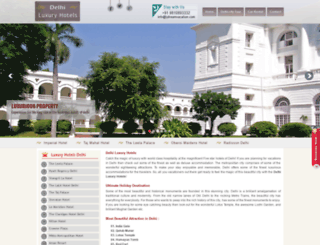 luxury-hotel-delhi.com screenshot