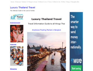 luxury-thailand-travel.com screenshot