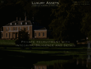 luxuryassets.co.uk screenshot