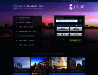 luxuryboston.com screenshot