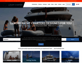 luxurychartergroup.com screenshot