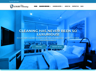 luxurycleaningny.com screenshot