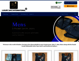 luxurydayzinternational.com screenshot
